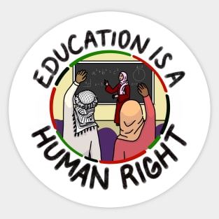 education is a human right Sticker